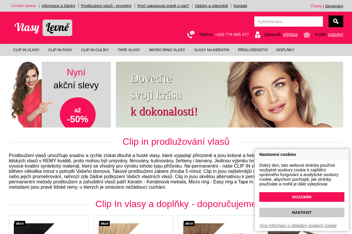 Vlasy-levne.cz