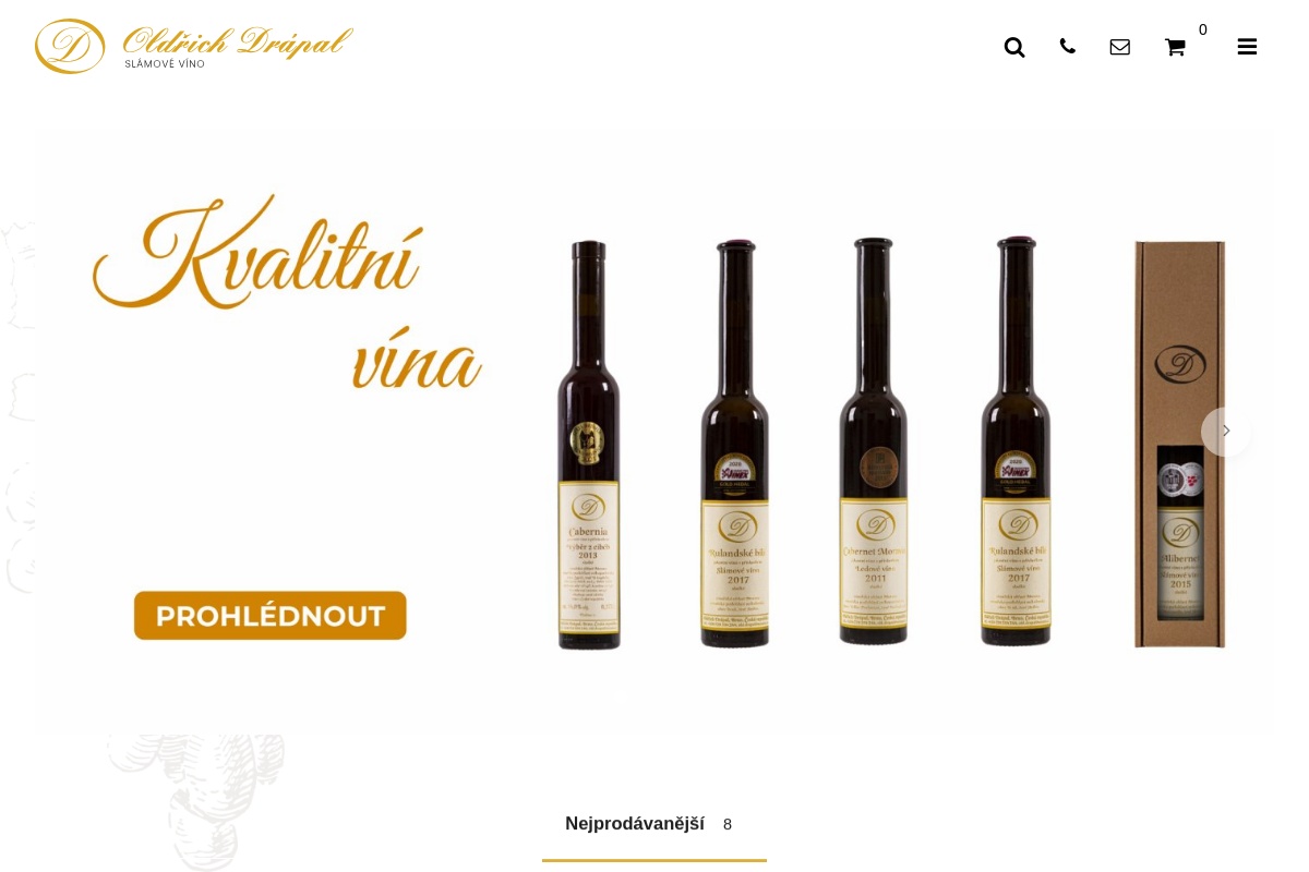 Slámová vína - Oldřich Drápal