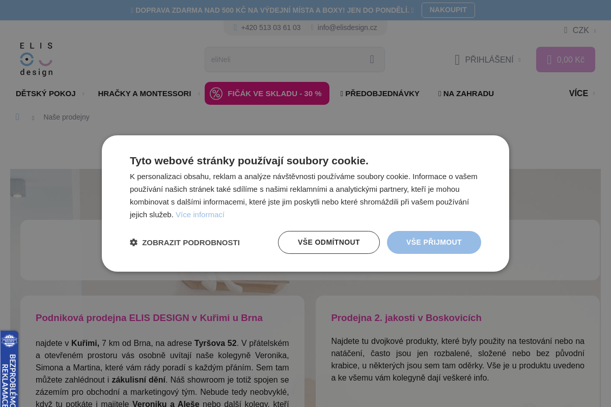 ELIS DESIGN – showroom Praha