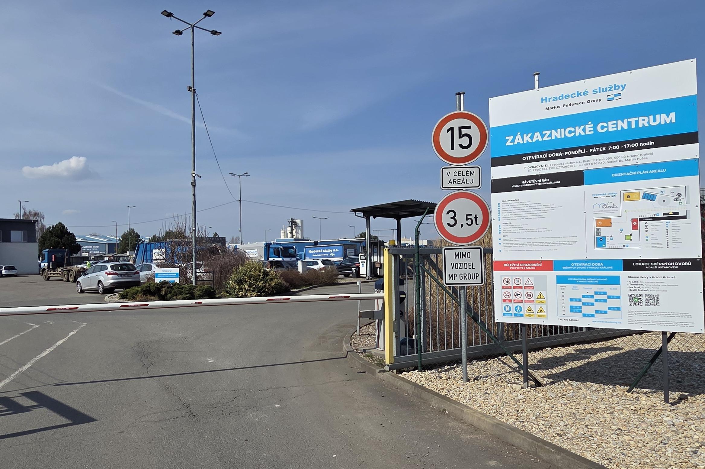 Hradecké služby a.s. - Zákaznické centrum