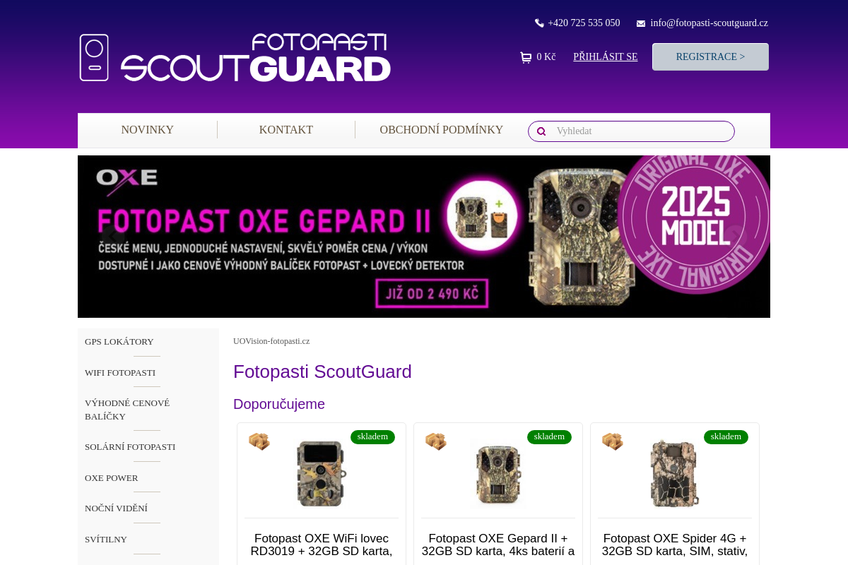 Fotopasti-scoutguard.cz foto 1