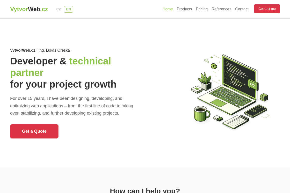 Ing. Lukáš Oreška webové a mobilní aplikace