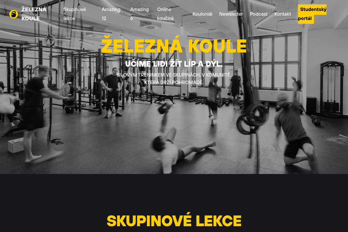 Železná koule - Strašnice