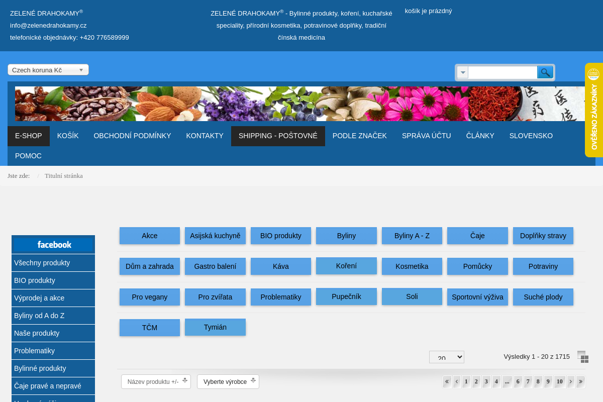 Zelenedrahokamy.cz