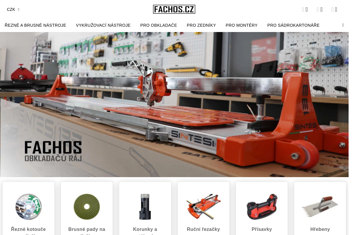 Fachos - nářadí pro obkladače