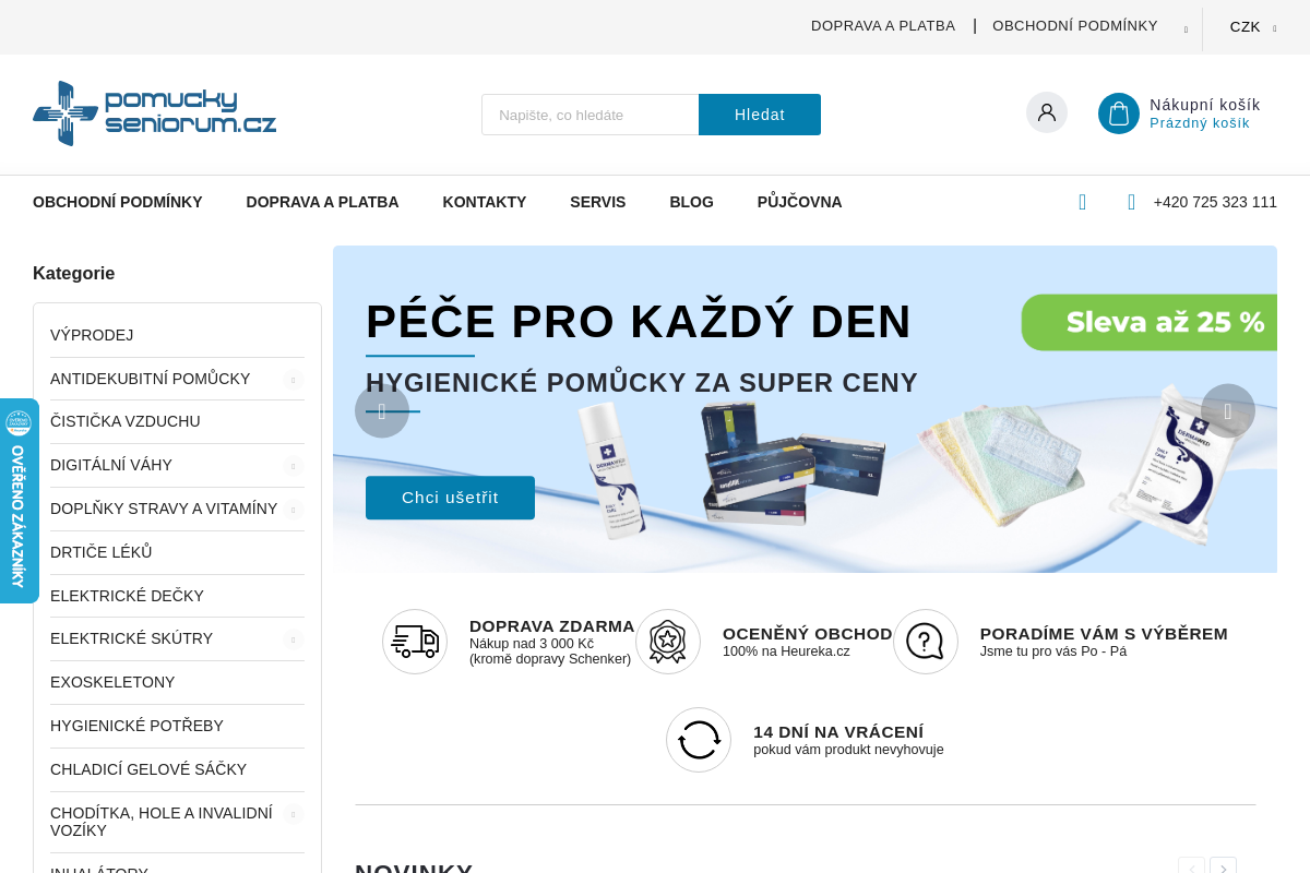 Pomůcky seniorům.cz