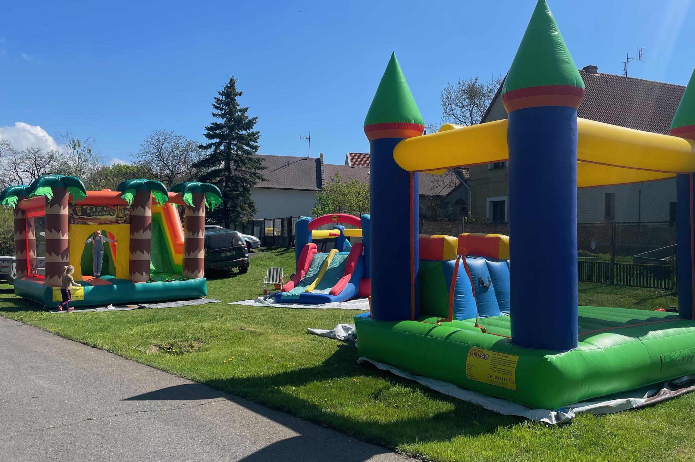 Nafukovací atrakce Daniela Pourová