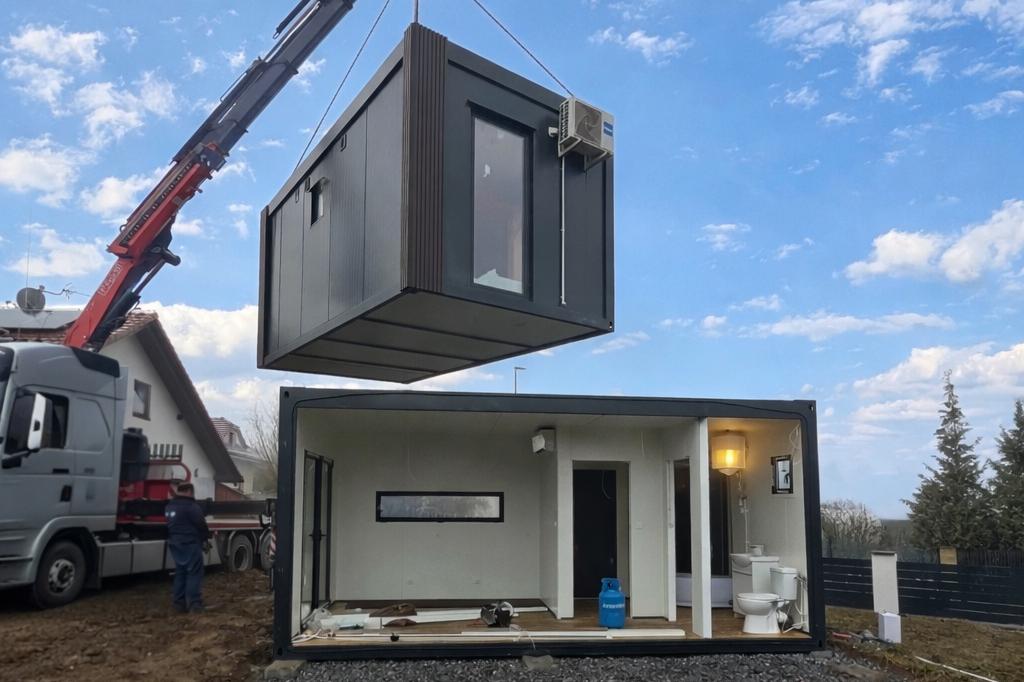 Moderní modulový dům 3+kk, 36 m² – nízké náklady,