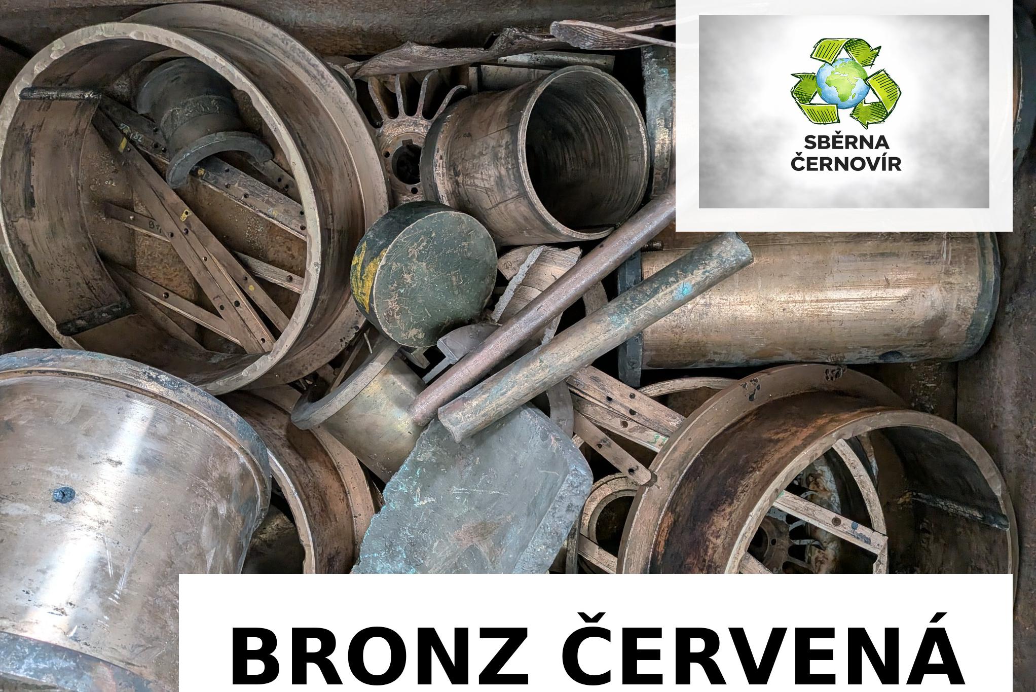 BRONZ ČERVENÁ - nemagnetická