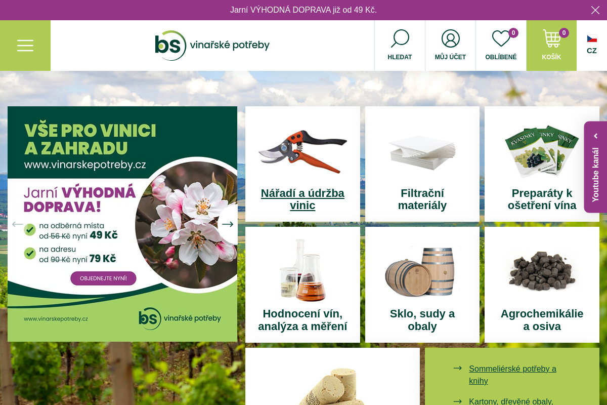 Vinarskepotreby.cz