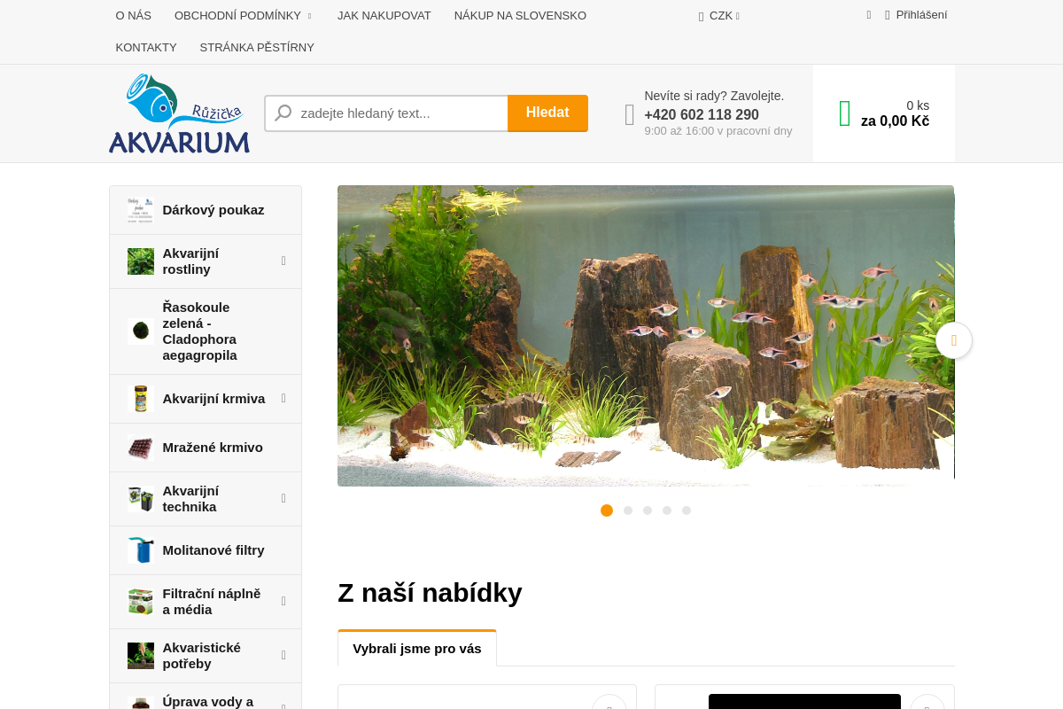 Akvariumruzicka.cz