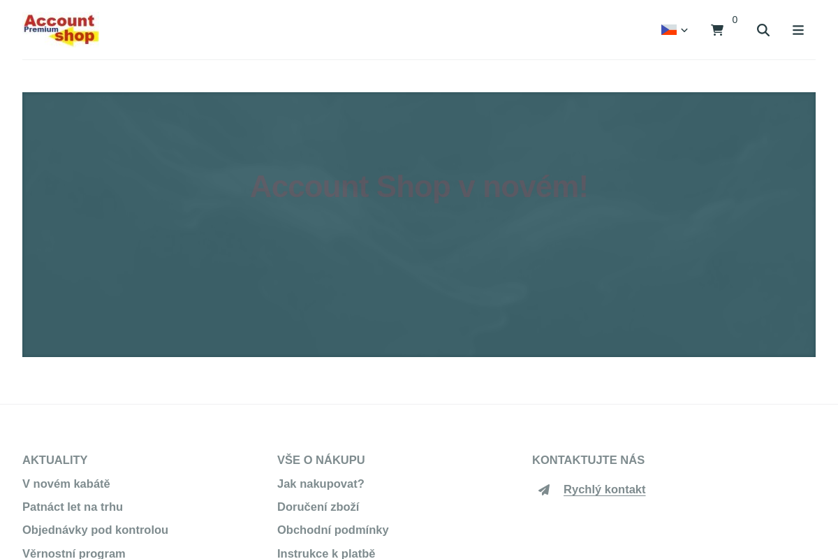 Account-Shop.cz
