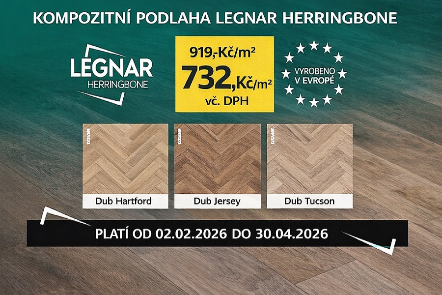 Vinylové dílce Afirmax Biclick Herringbone