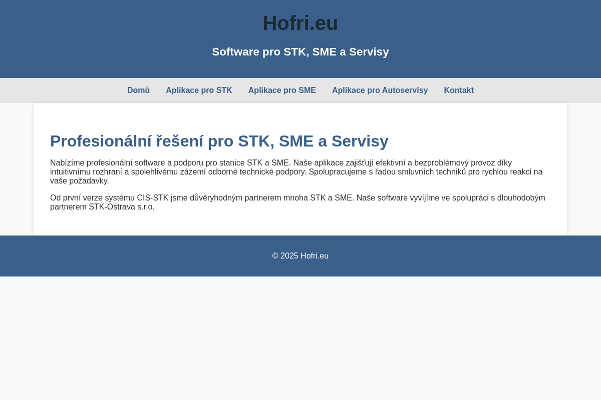 Ing. Jiří Hofrichter