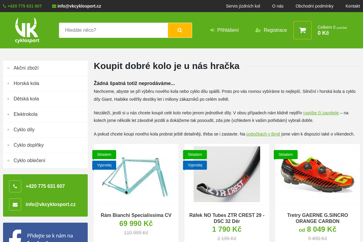Vkcyklosport.cz foto 1