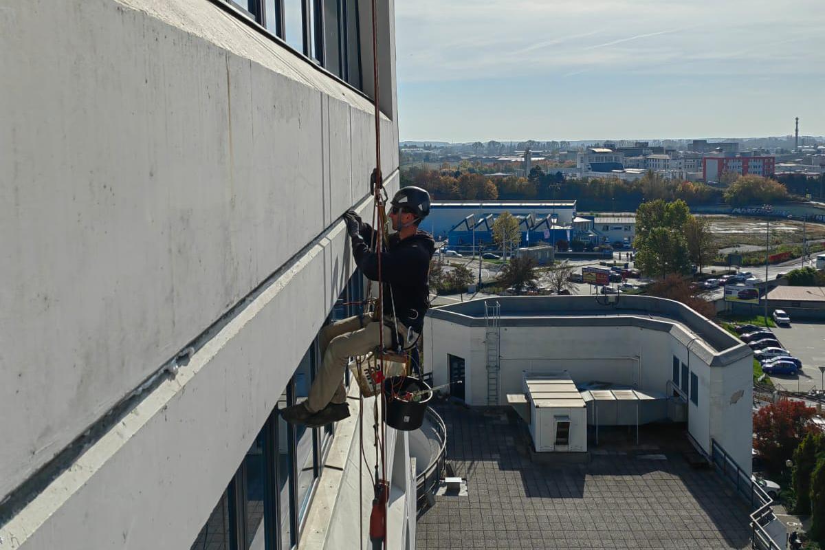 Výškové práce Filip Mášek