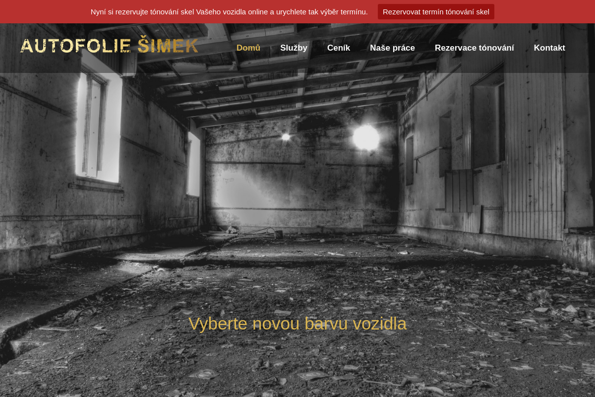 Autofolie Šimek