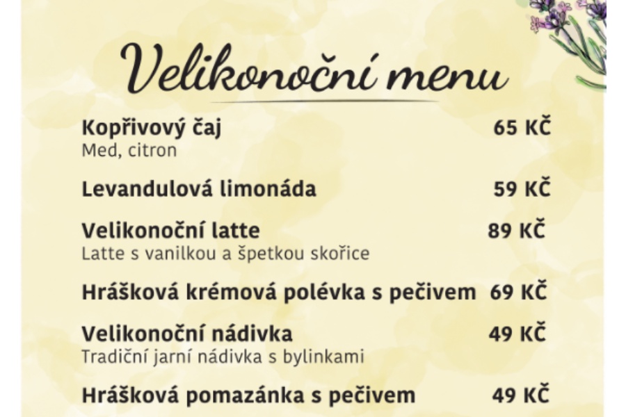 Velikonoční nabídka