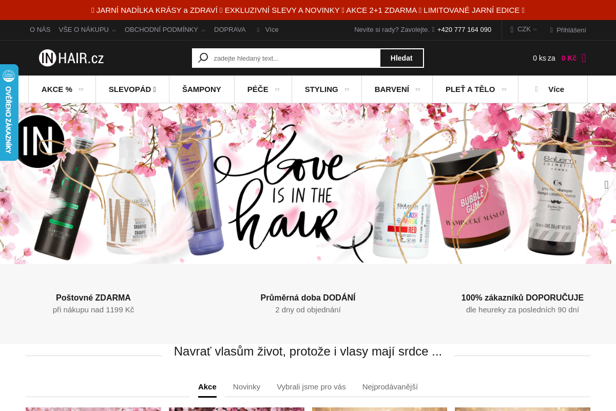 Inhair.cz - Profesionální vlasová kosmetika
