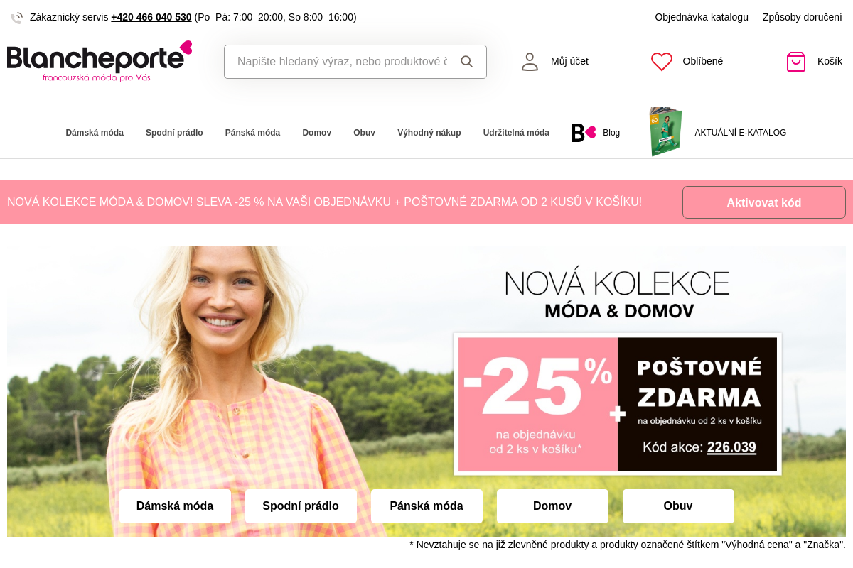 Blancheporte - francouzská móda pro Vás