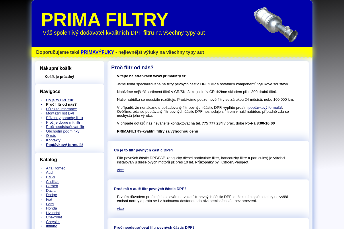 Primafiltry.cz