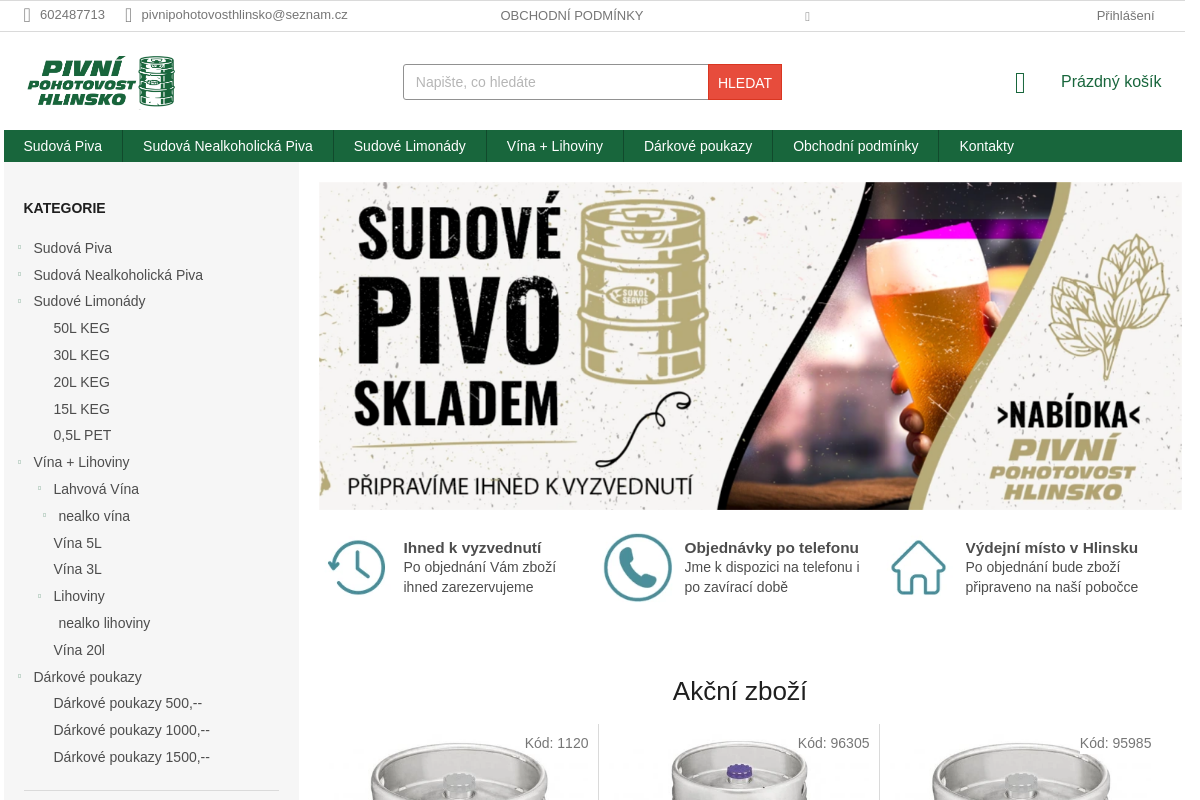 Pivní pohotovost Hlinsko