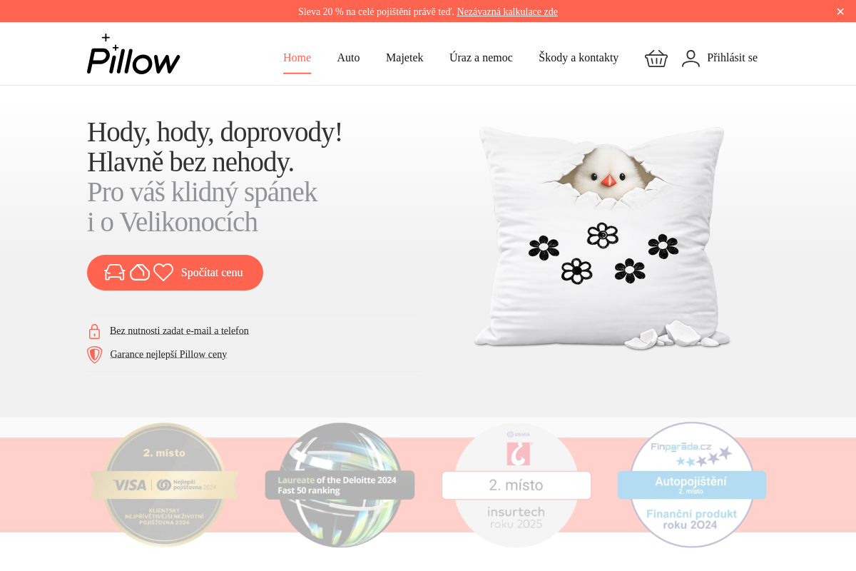 Pillow pojišťovna