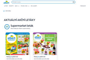 Firemní grafika Albert Hypermarket