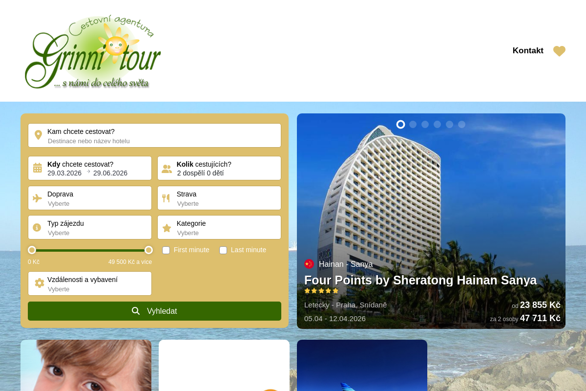Cestovní agentura Grinni tour