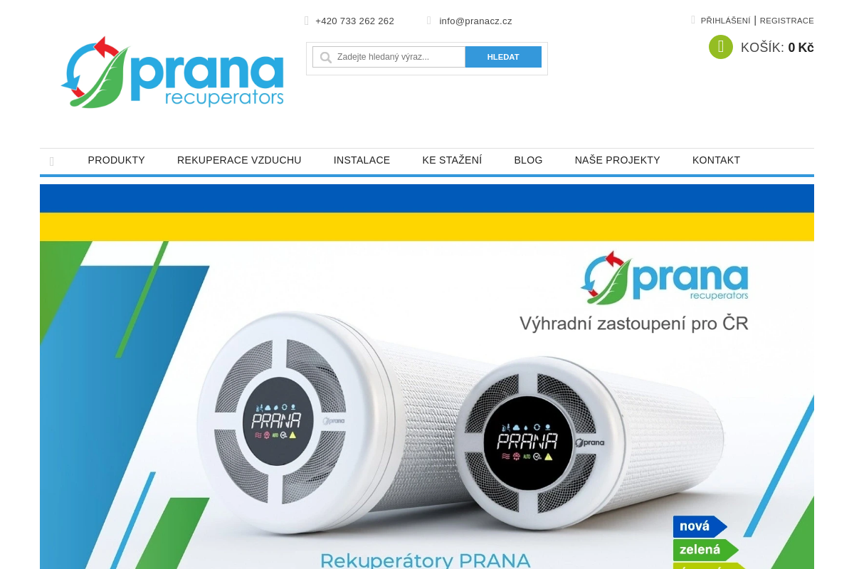 PRANACZ.CZ - Showroom