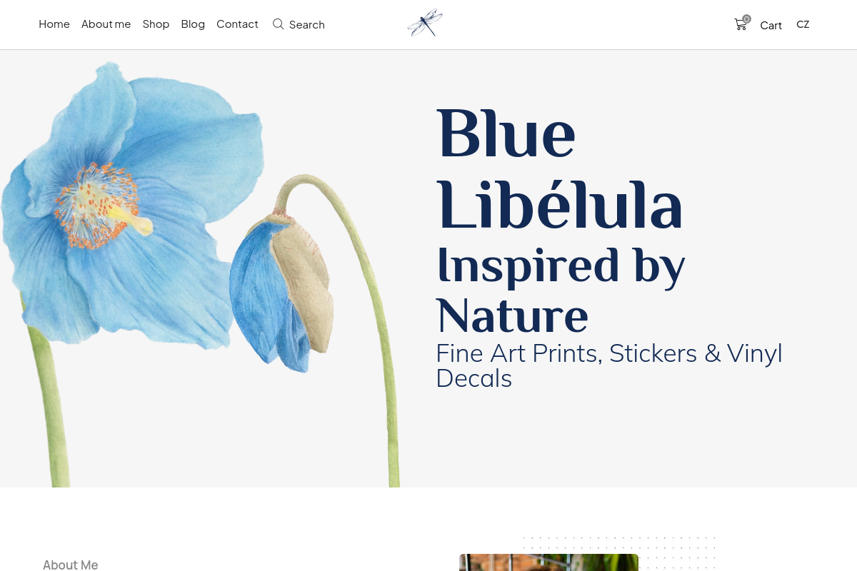 Blue Libélula