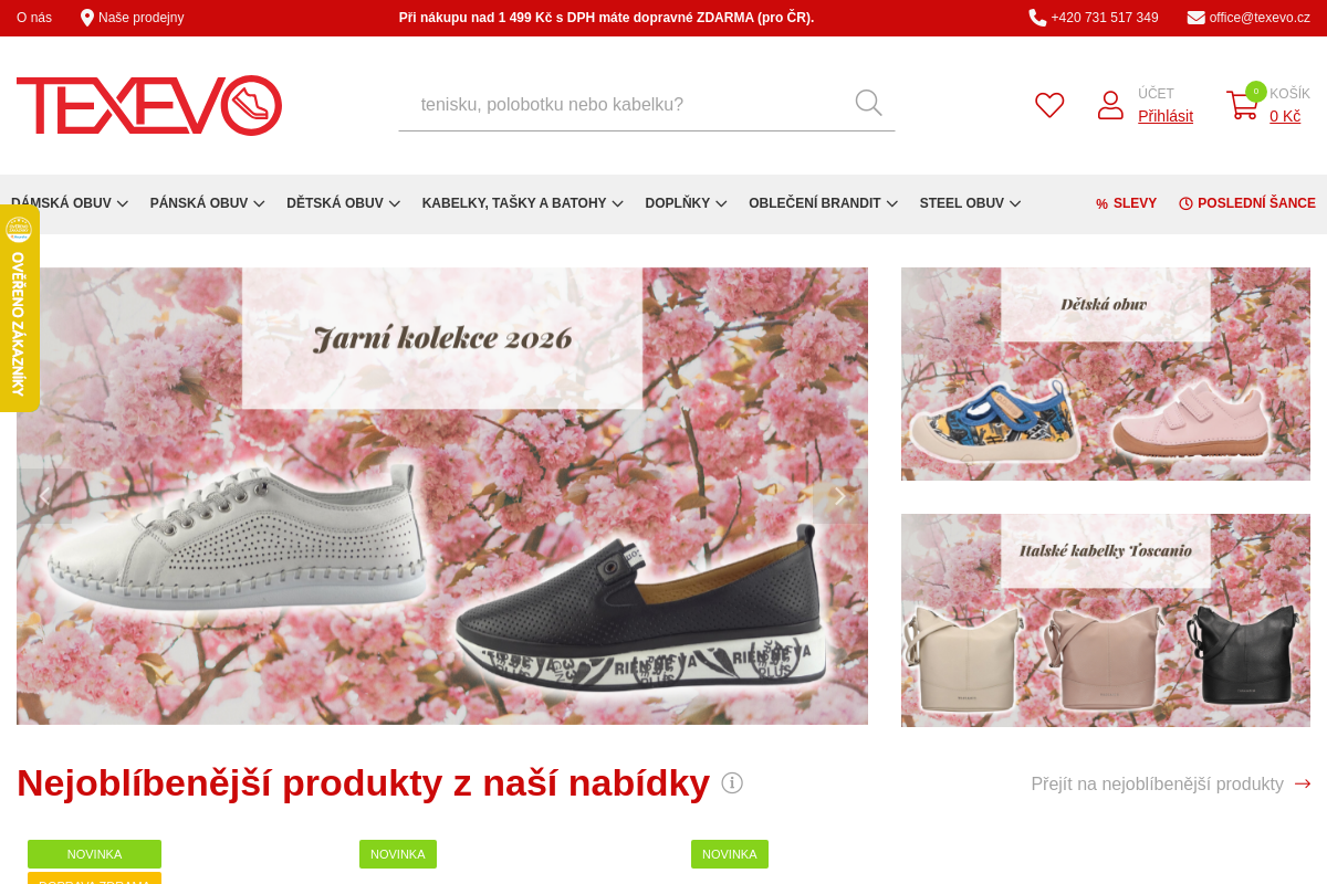 TEXEVO obuv