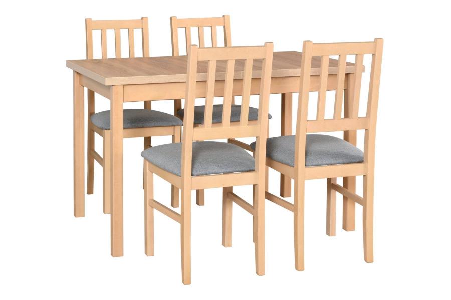 Jídelní set STRAKOŠ 1+4 MA IX a B IV