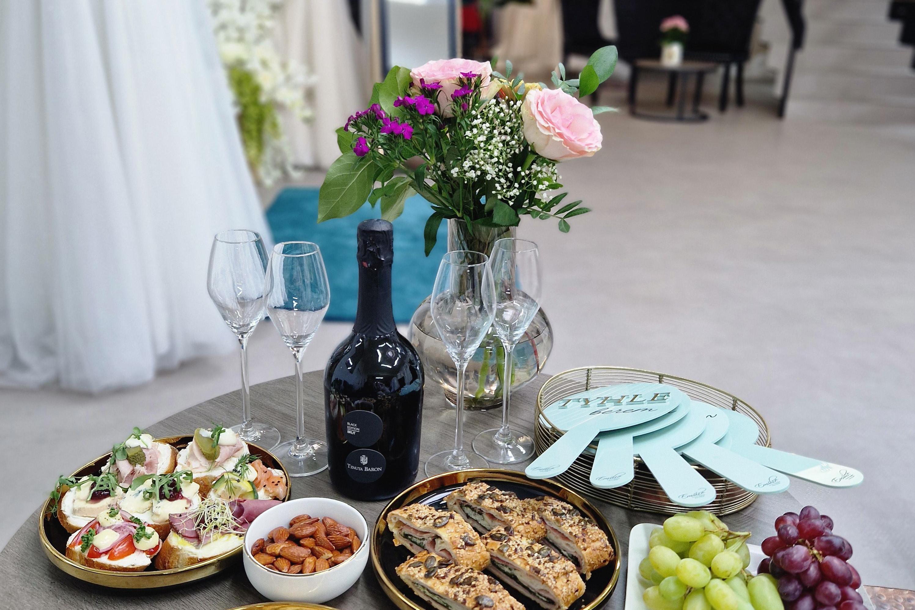 VIP zkouška svatebních šatů