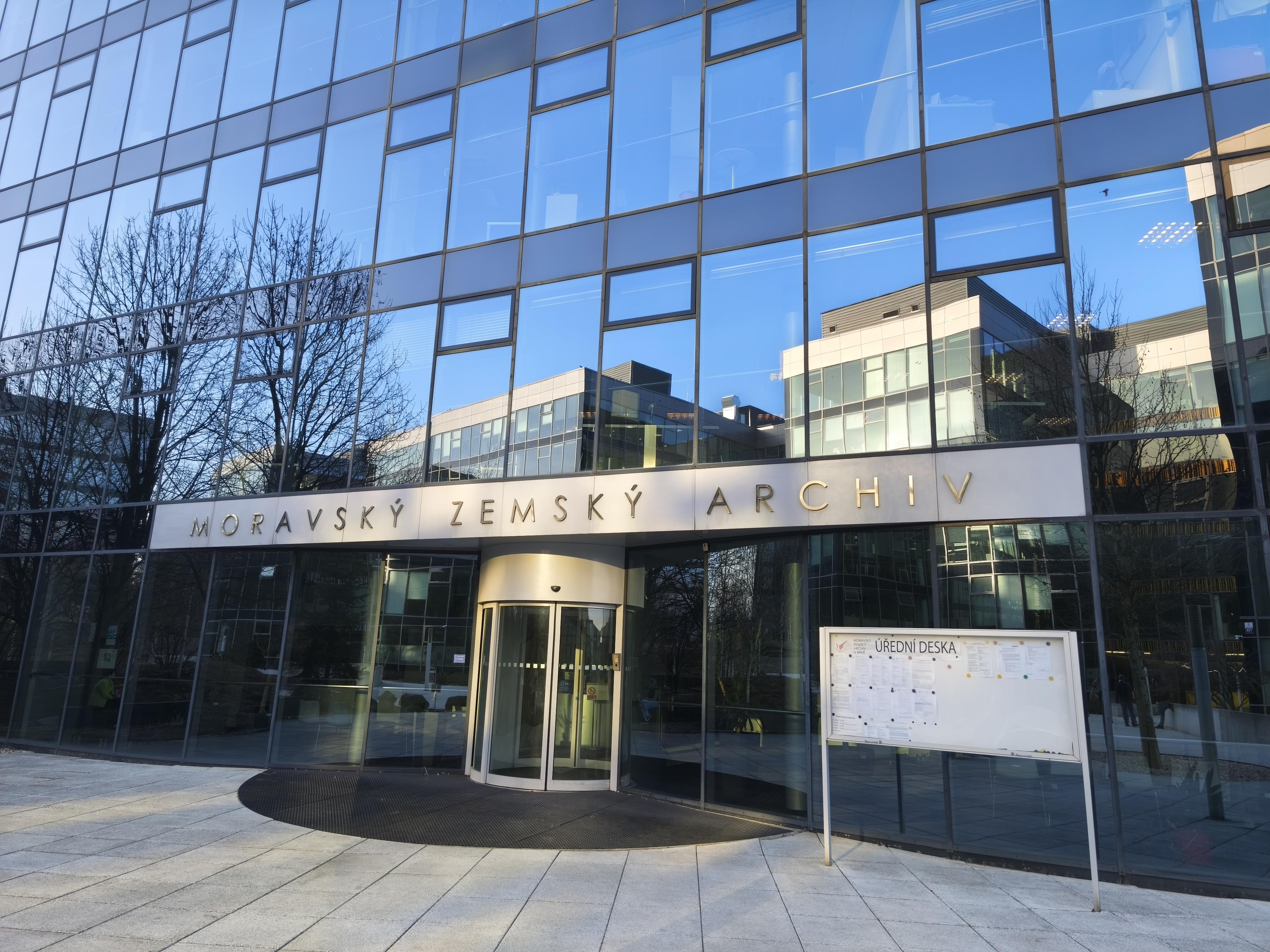 Moravský zemský archiv v Brně - knihovna