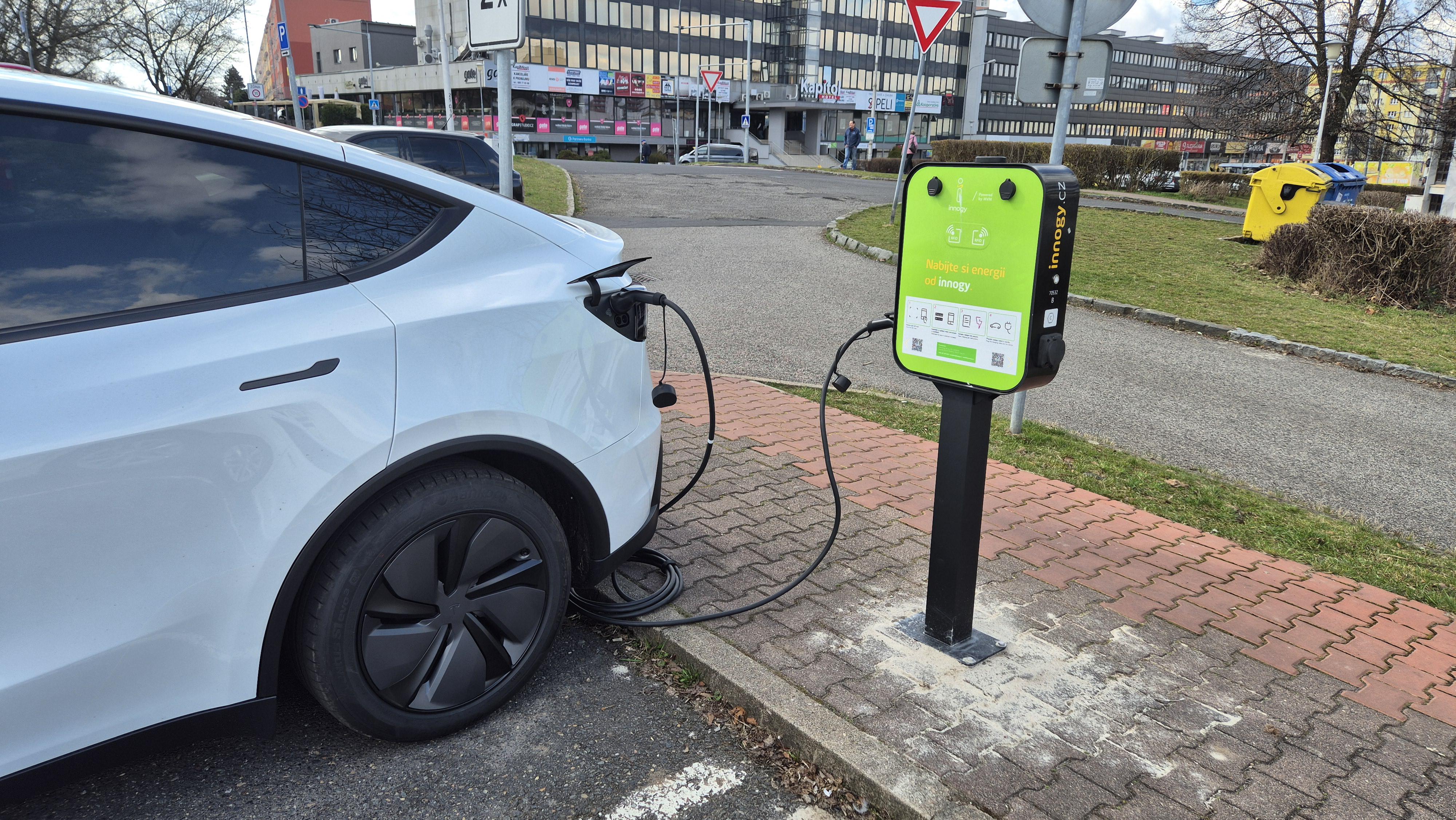 Dobíjecí stanice innogy