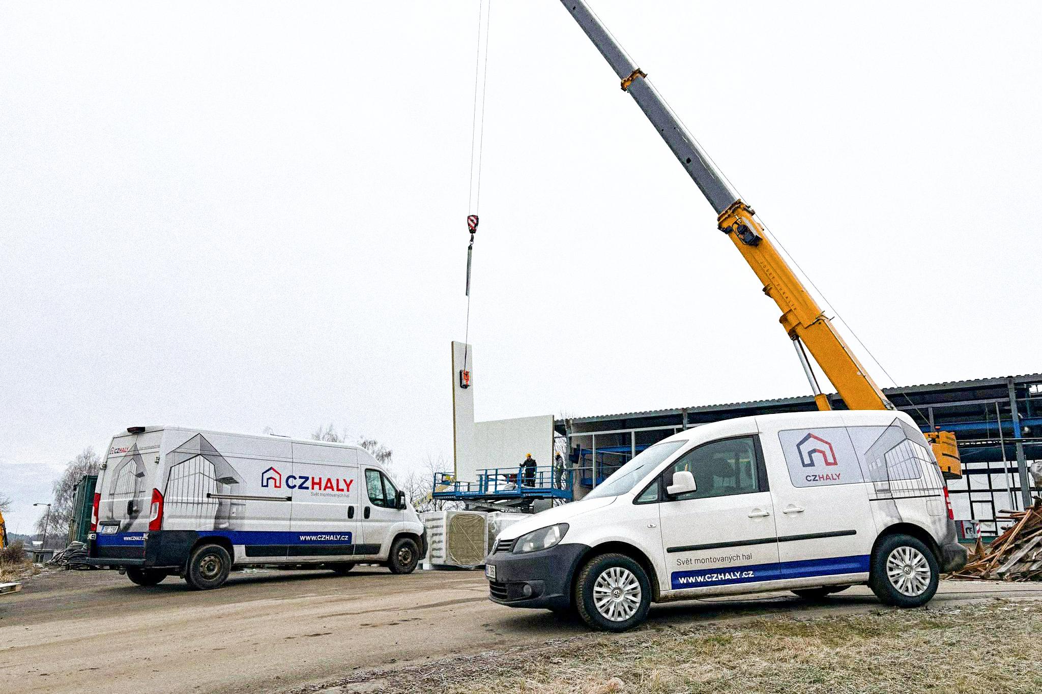 Montované haly, rekonstrukce montovaných hal.