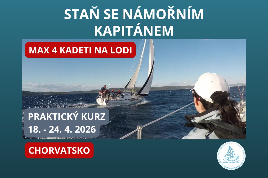 Kapitánský kurz - praxe - Chorvatsko