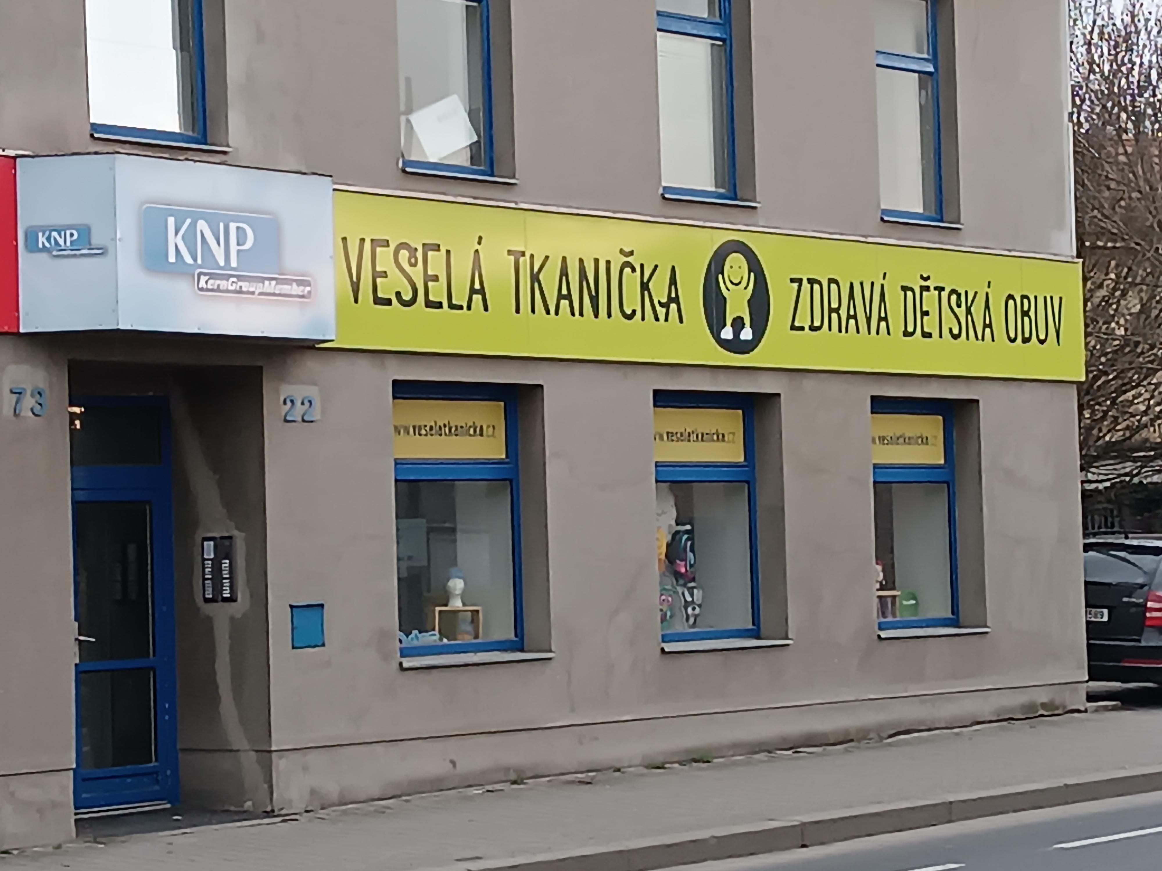 Zdravá dětská obuv Veselá Tkanička foto 5