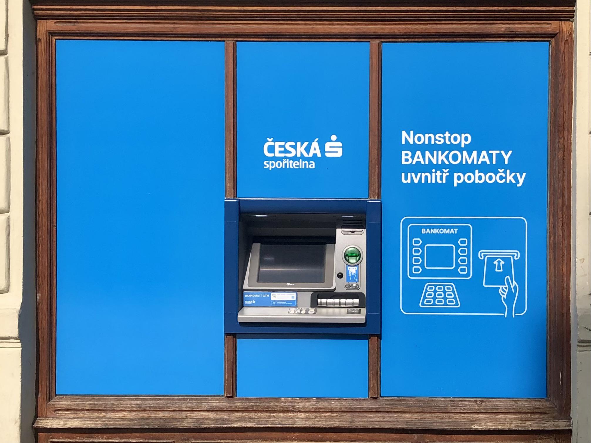 Bankomat České spořitelny foto 4