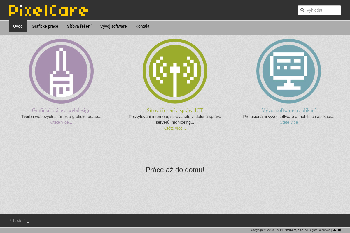 PixelCare - tvorba webů