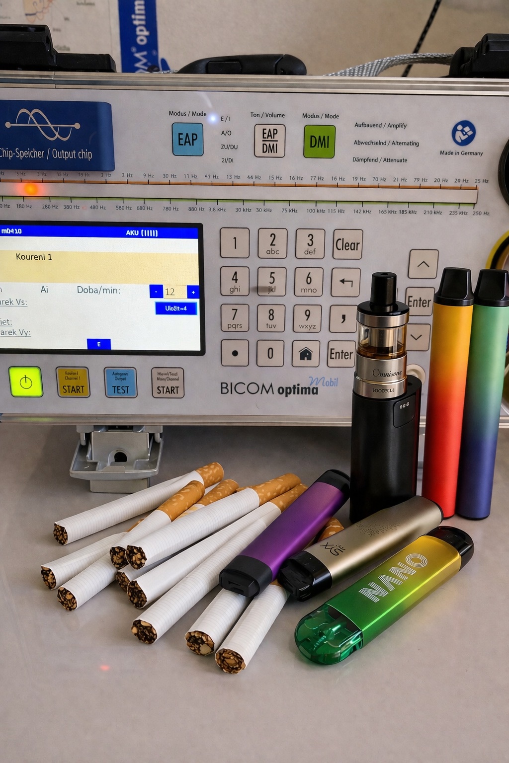 Biorezonance - odvykání kouření