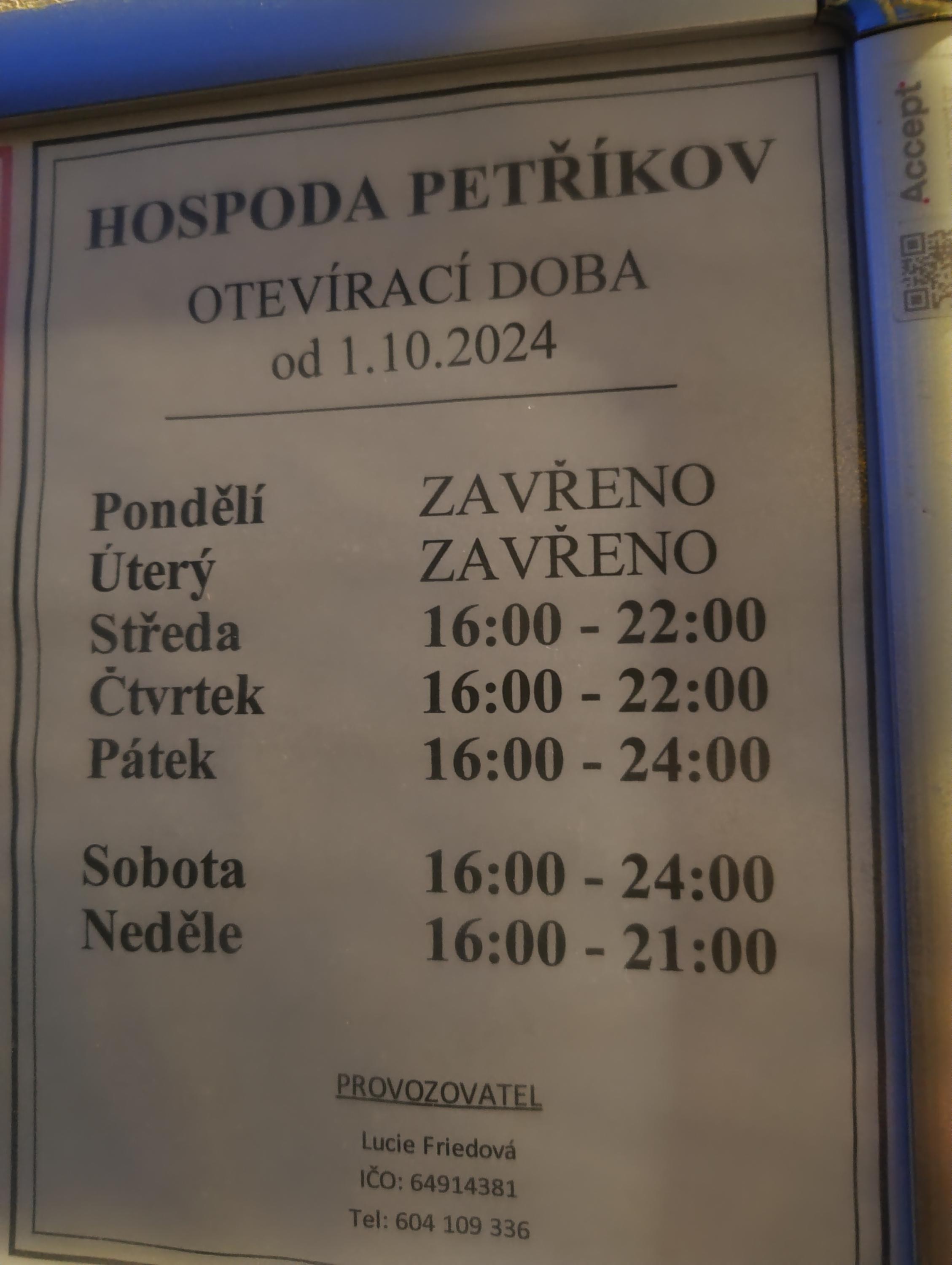 Hospoda Petříkov foto 1