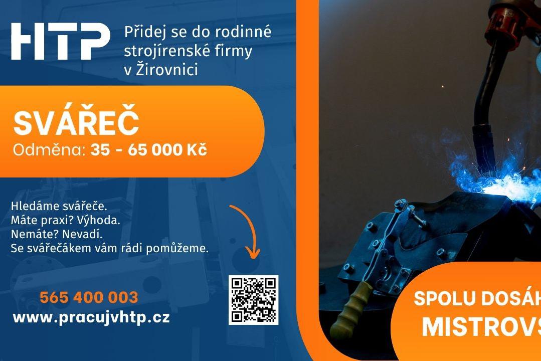 Přidej se k nám do týmu jako svářeč!