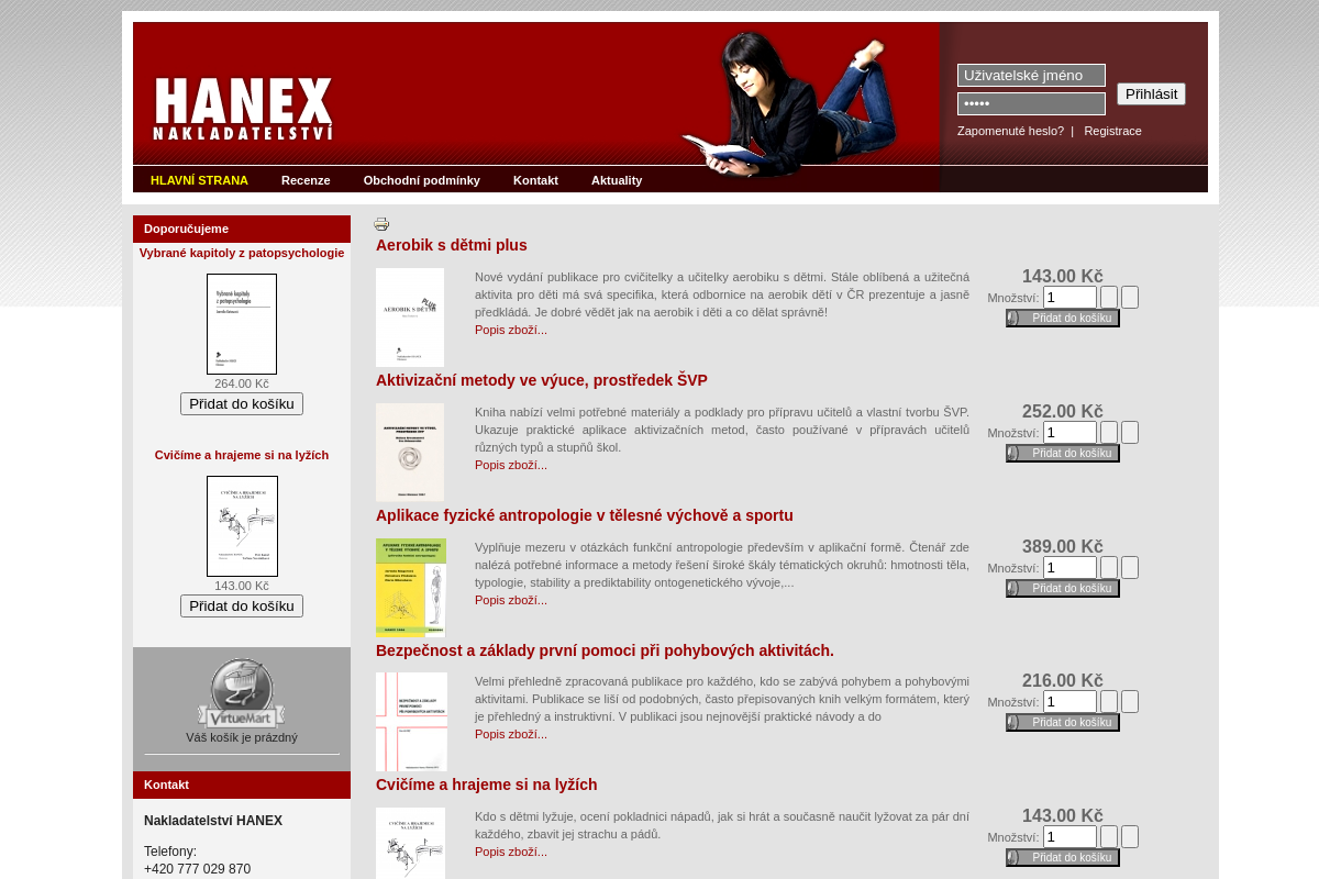 Shop.nakladatelstvi-hanex.com
