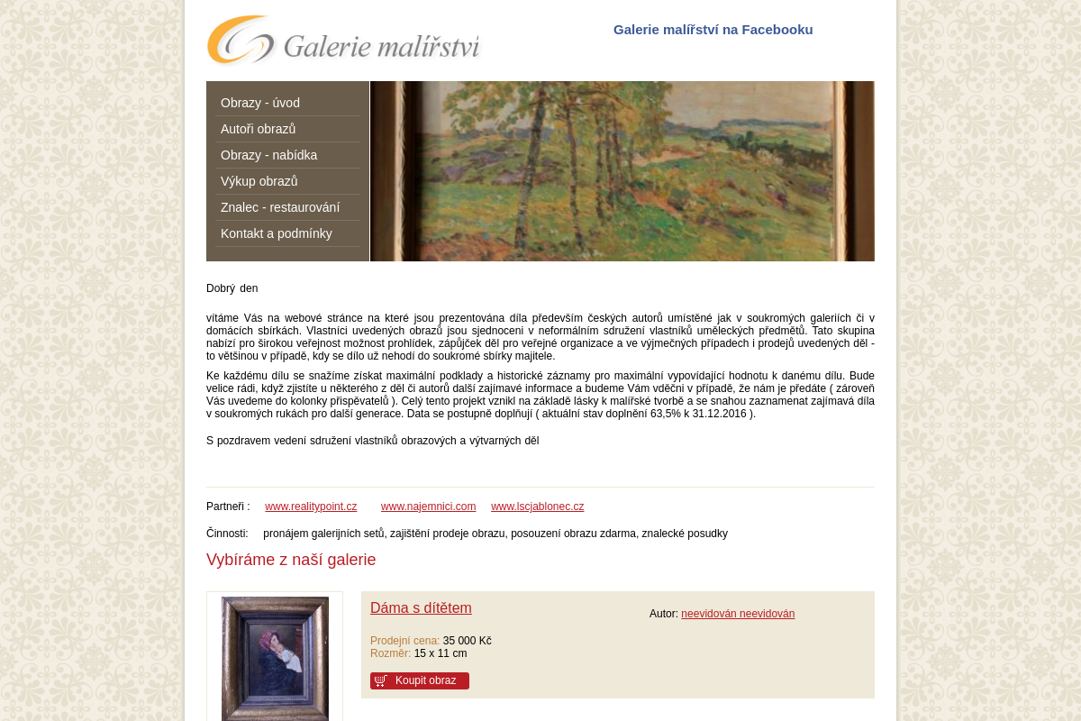 Galerie malířství - Ing. Pavel Kubíček