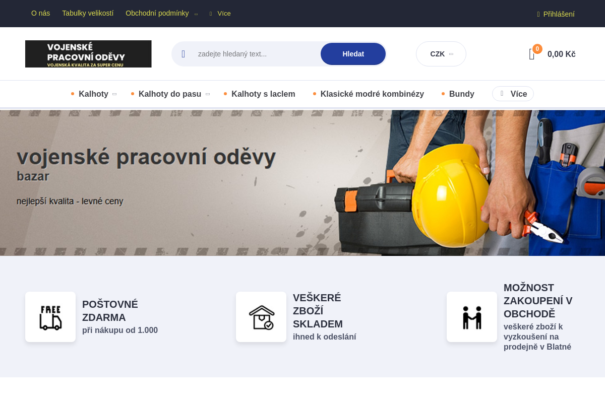 Vojenskepracovniodevy.cz