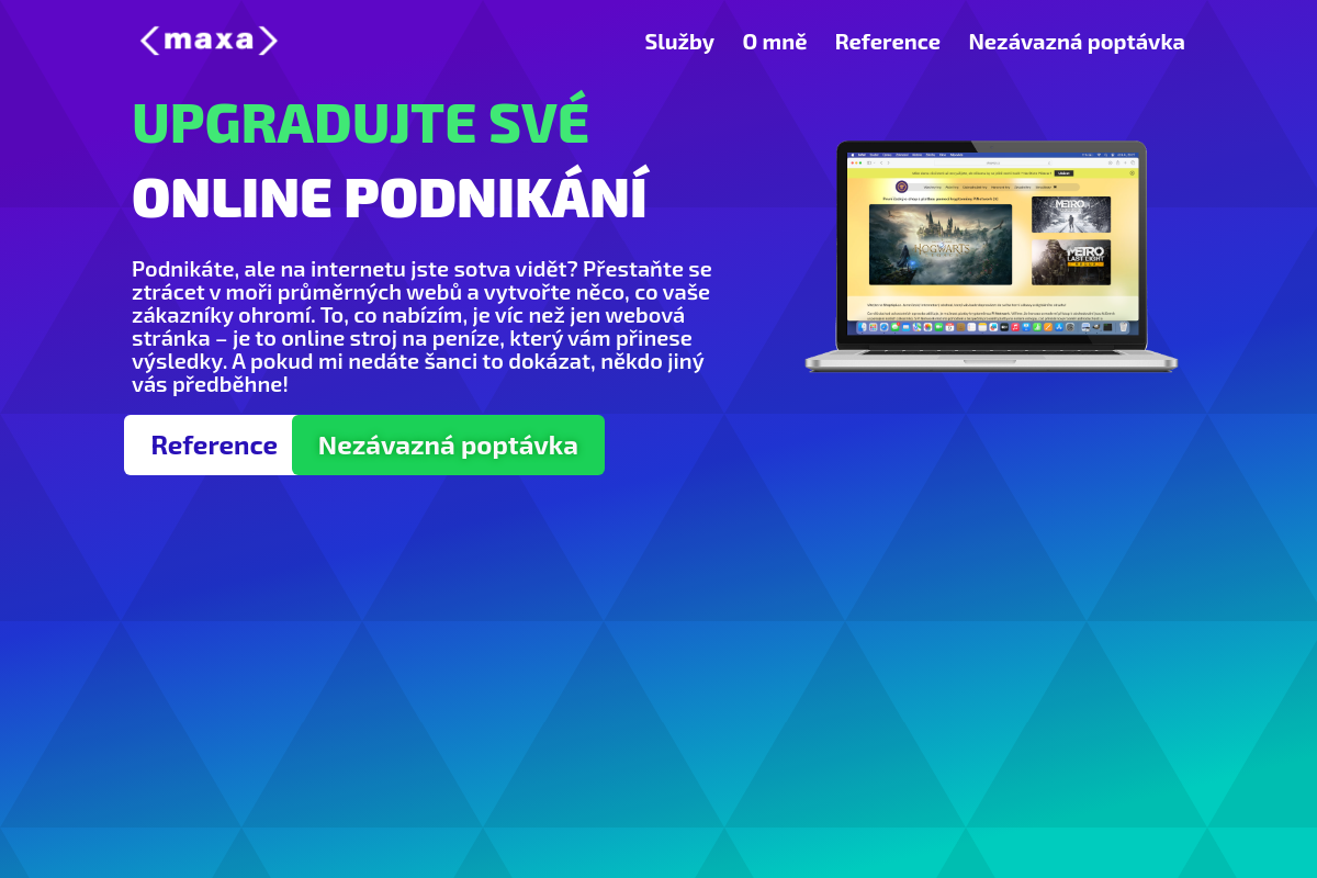 Jiří Maxa - Webové stránky