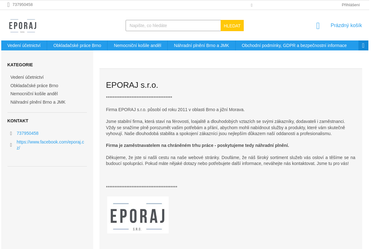 EPORAJ - zdravotnické oblečení