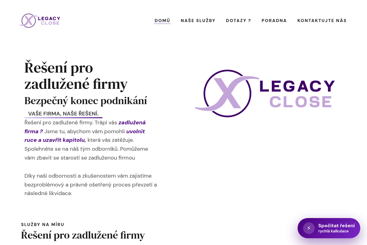 Legacy CLOSE, s.r.o.